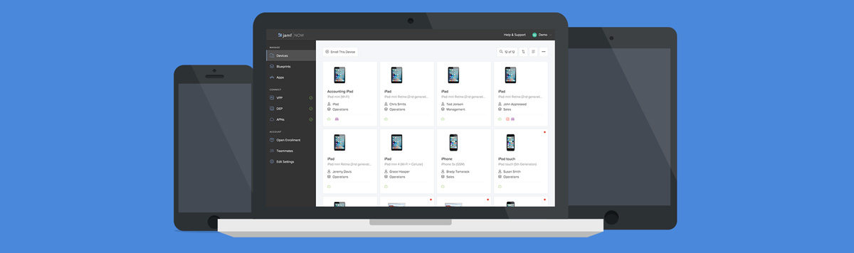 Jamf Now - Setup, manage and protect your Apple devices at work.