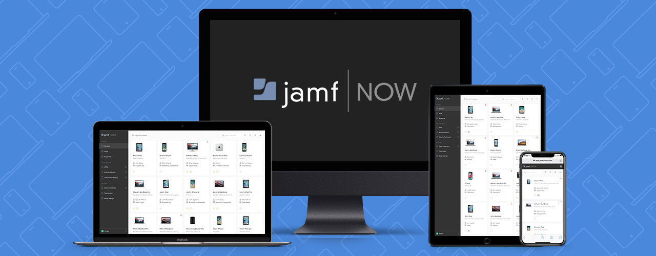 Jamf Now - Set up, manage and protect your Apple devices at work.